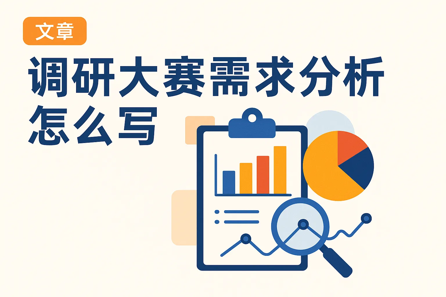 调研大赛需求分析怎么写