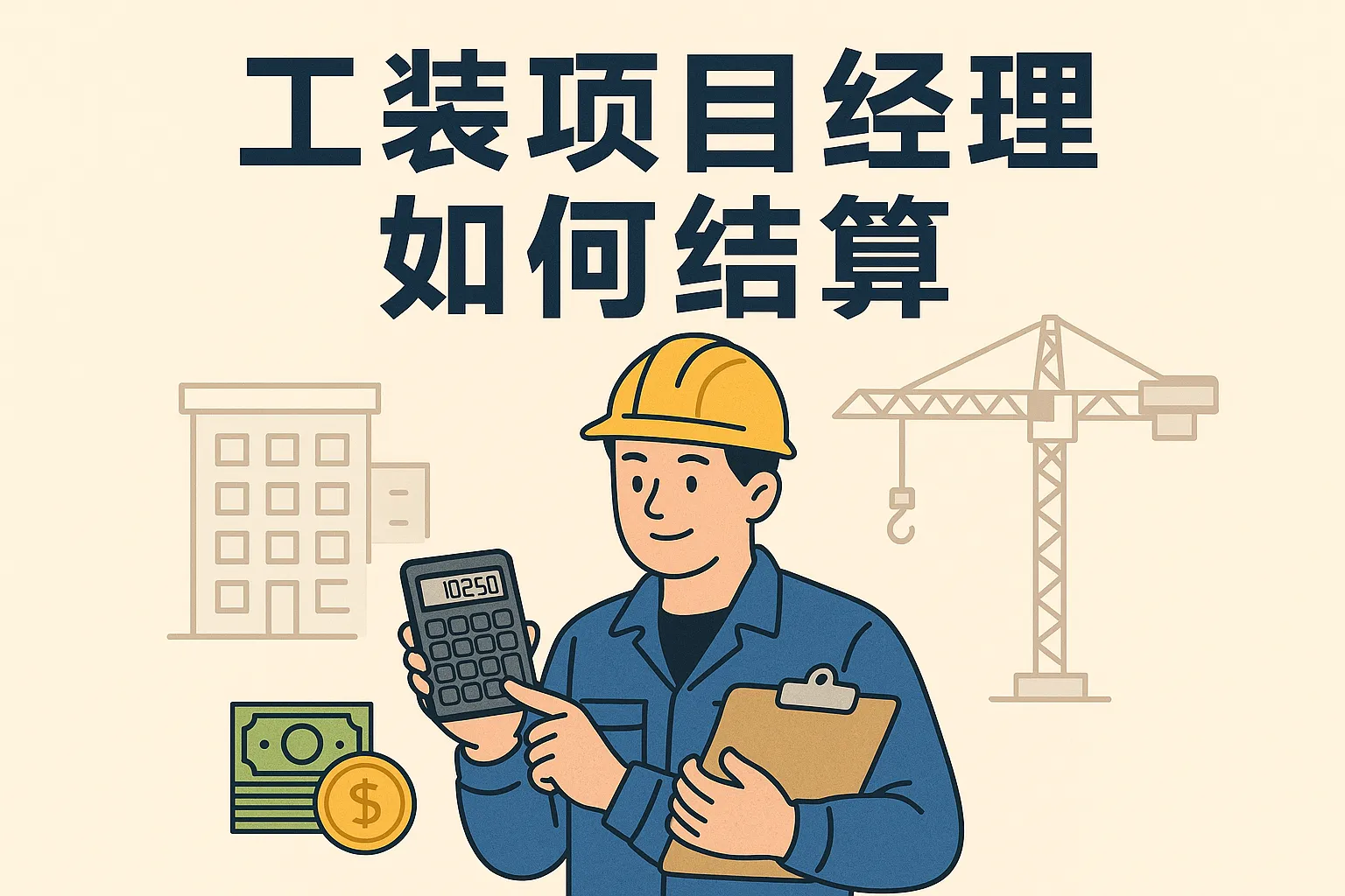 工装项目经理如何结算