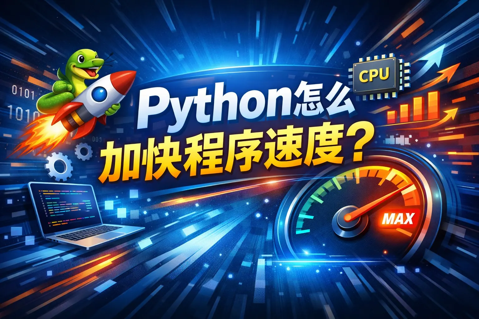 python怎么加快程序速度