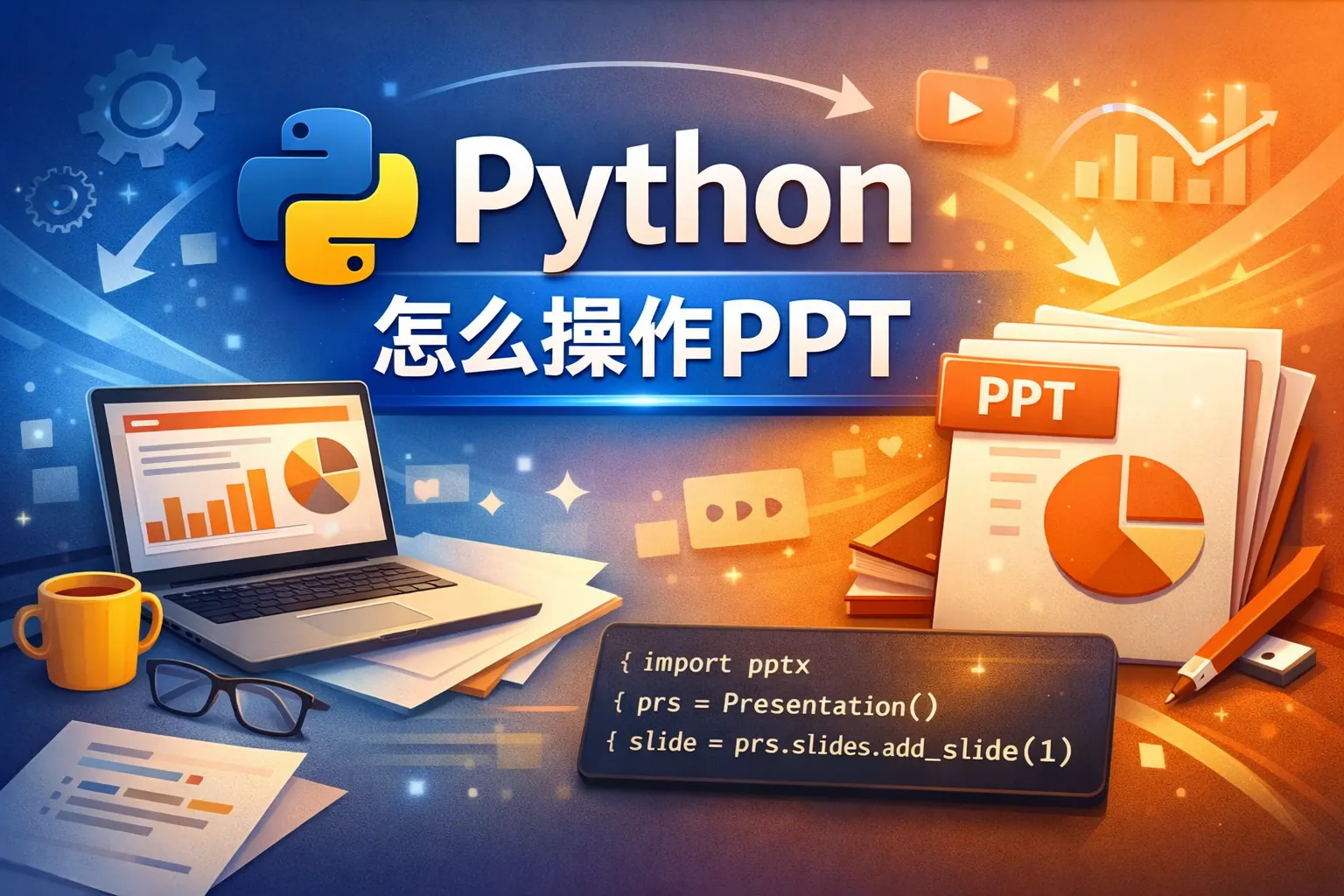 python怎么操作ppt