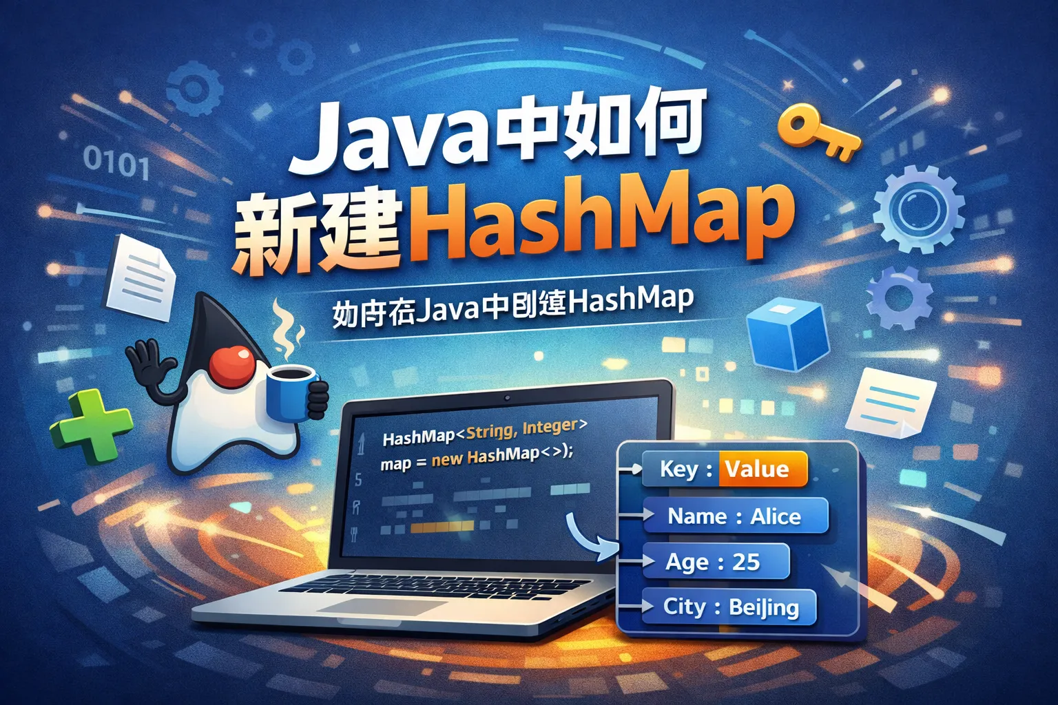 java中如何新建hashmap