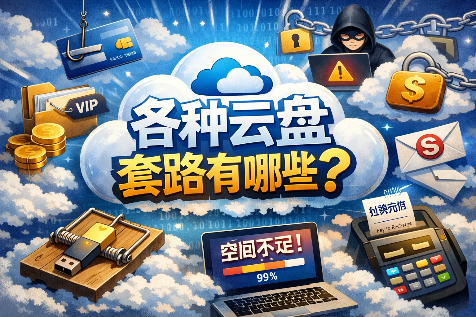 各种云盘套路有哪些