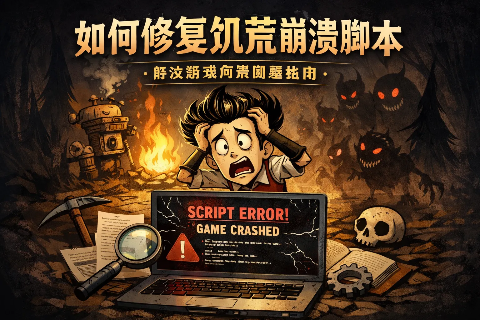 如何修复饥荒崩溃脚本