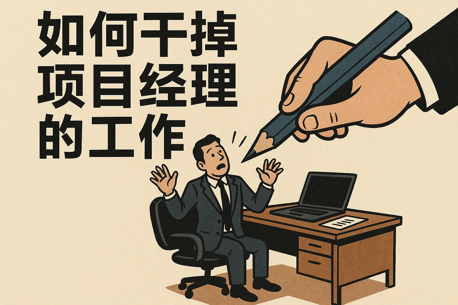 如何干掉项目经理工作