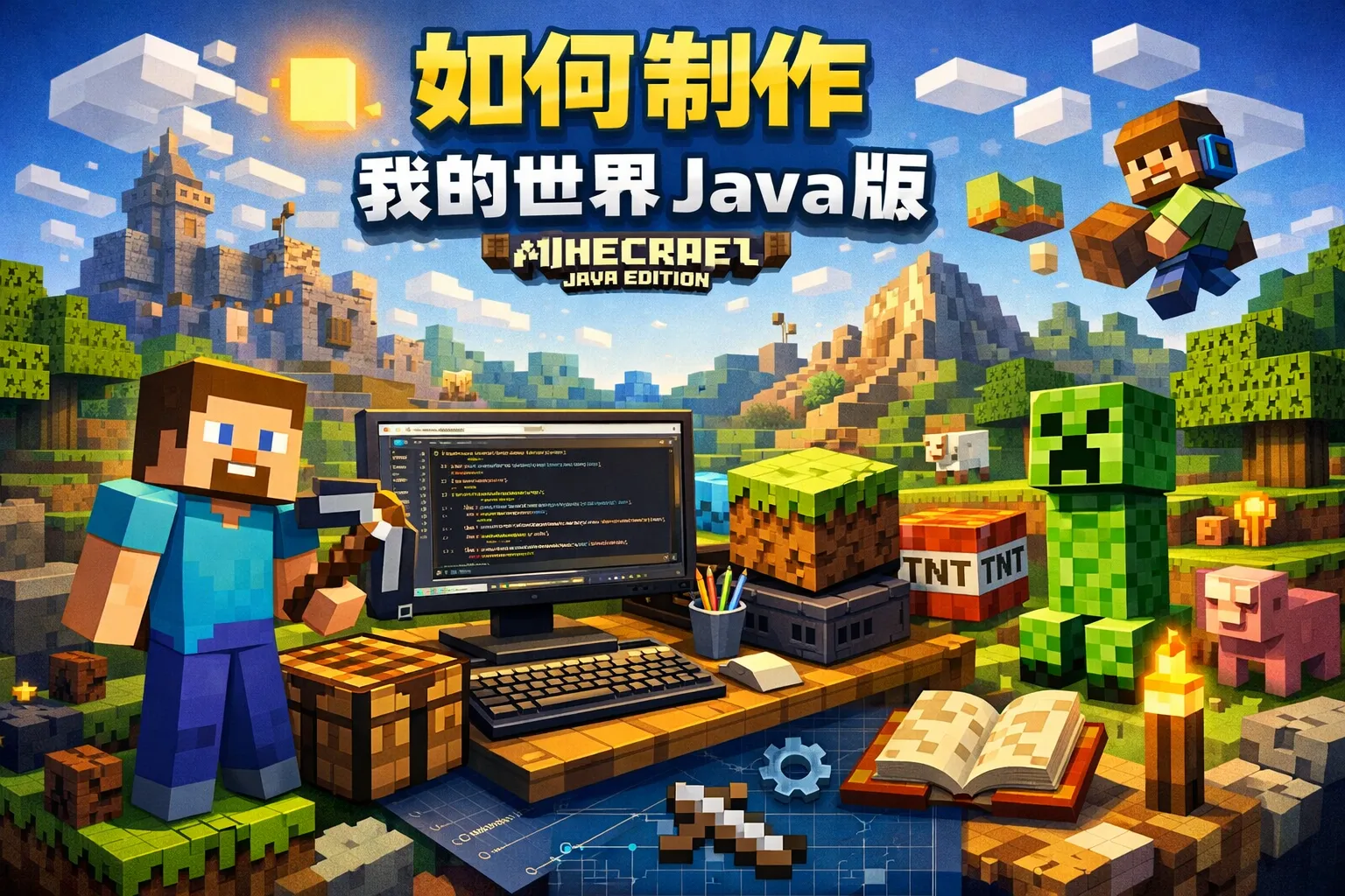 如何制作我的世界java版