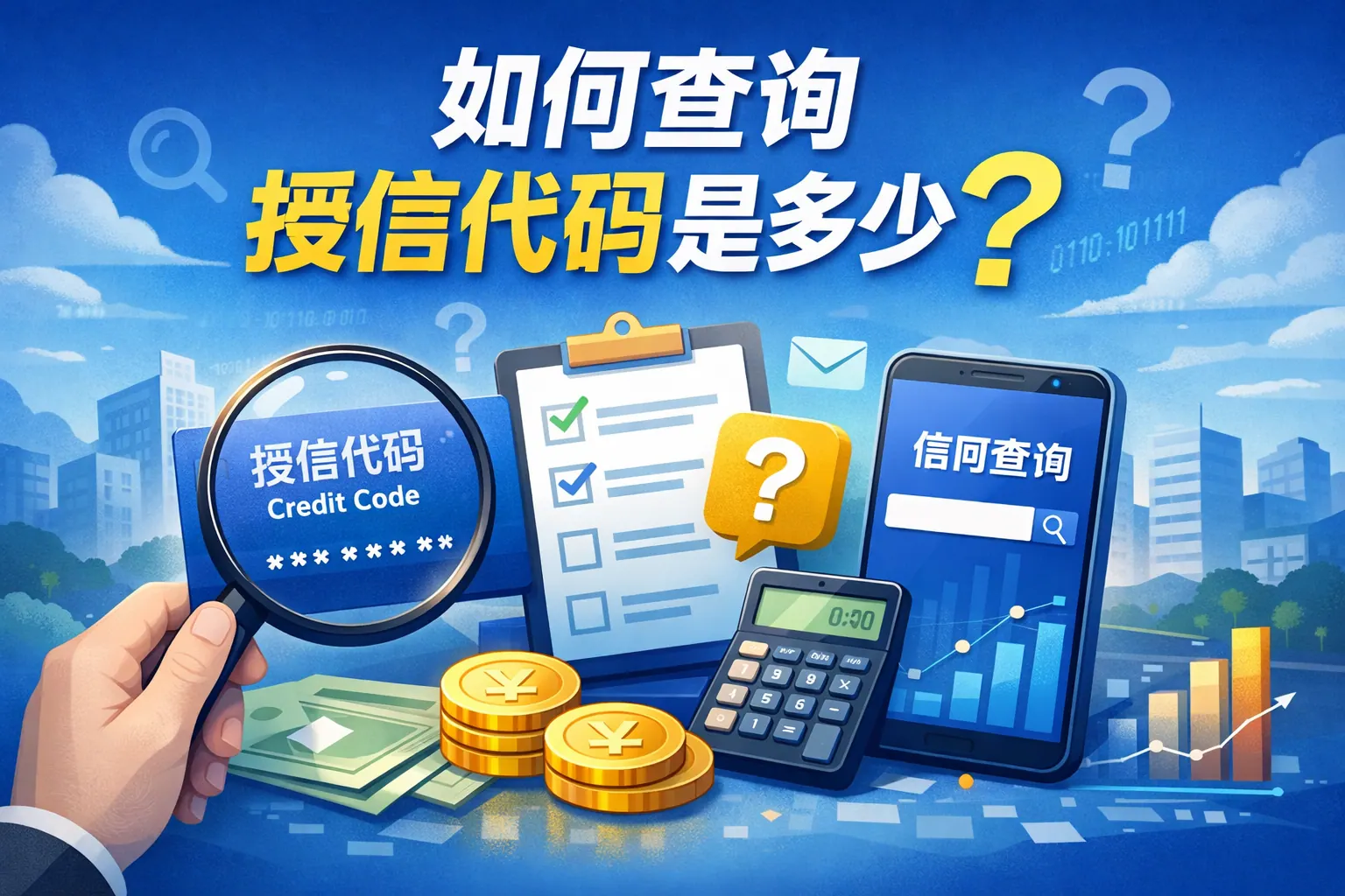 如何查询授信代码是多少