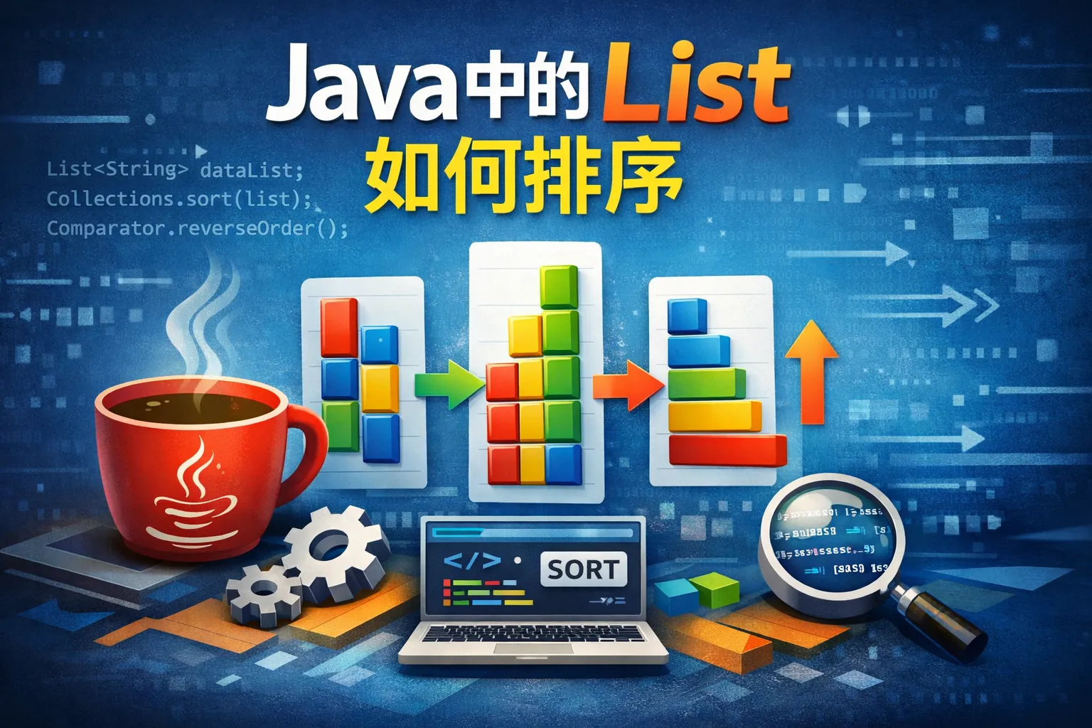 java中的list如何排序