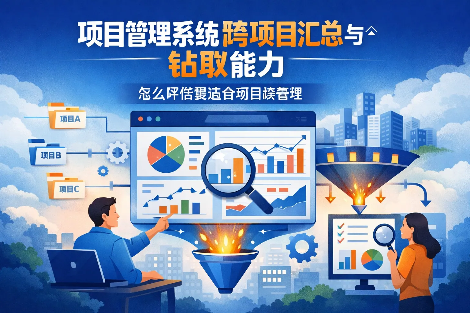 项目管理系统跨项目汇总与钻取能力怎么评估更适合项目集管理