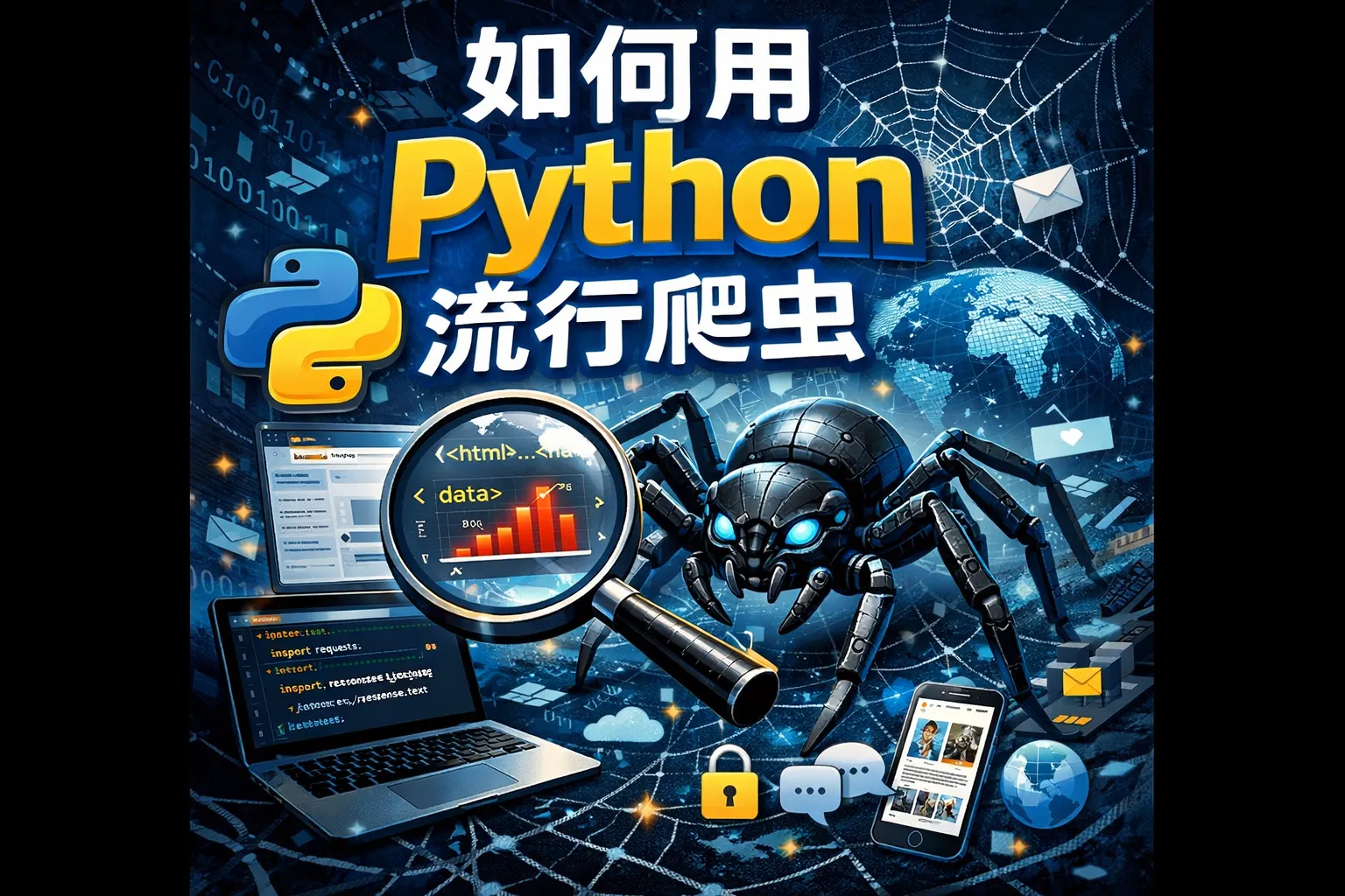 如何用python流行爬虫