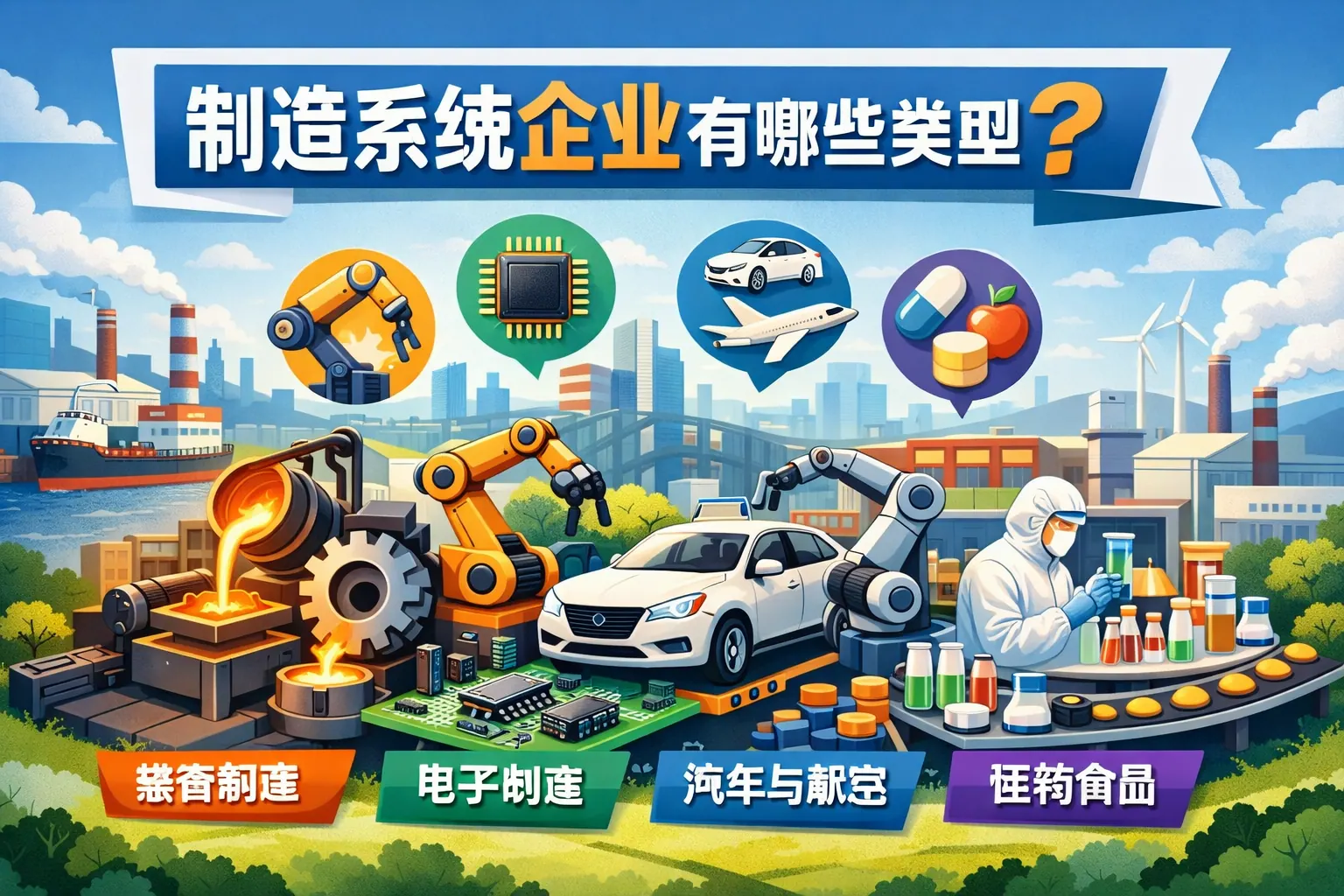 制造系统企业有哪些类型