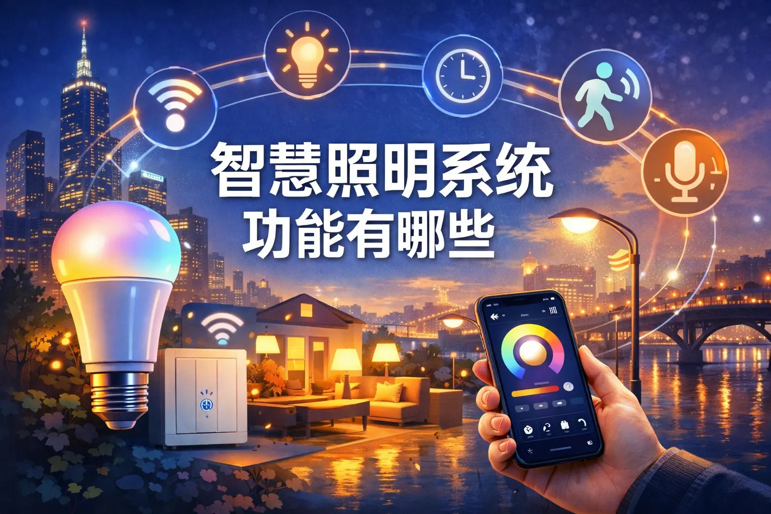 智慧照明系统功能有哪些