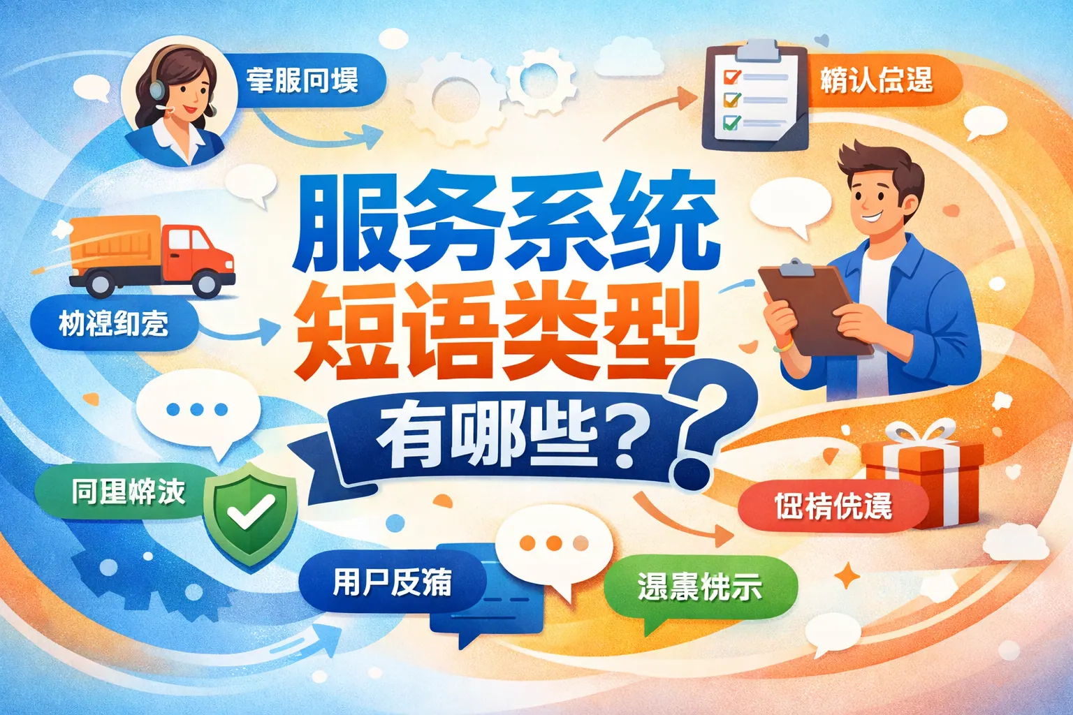 服务系统短语类型有哪些