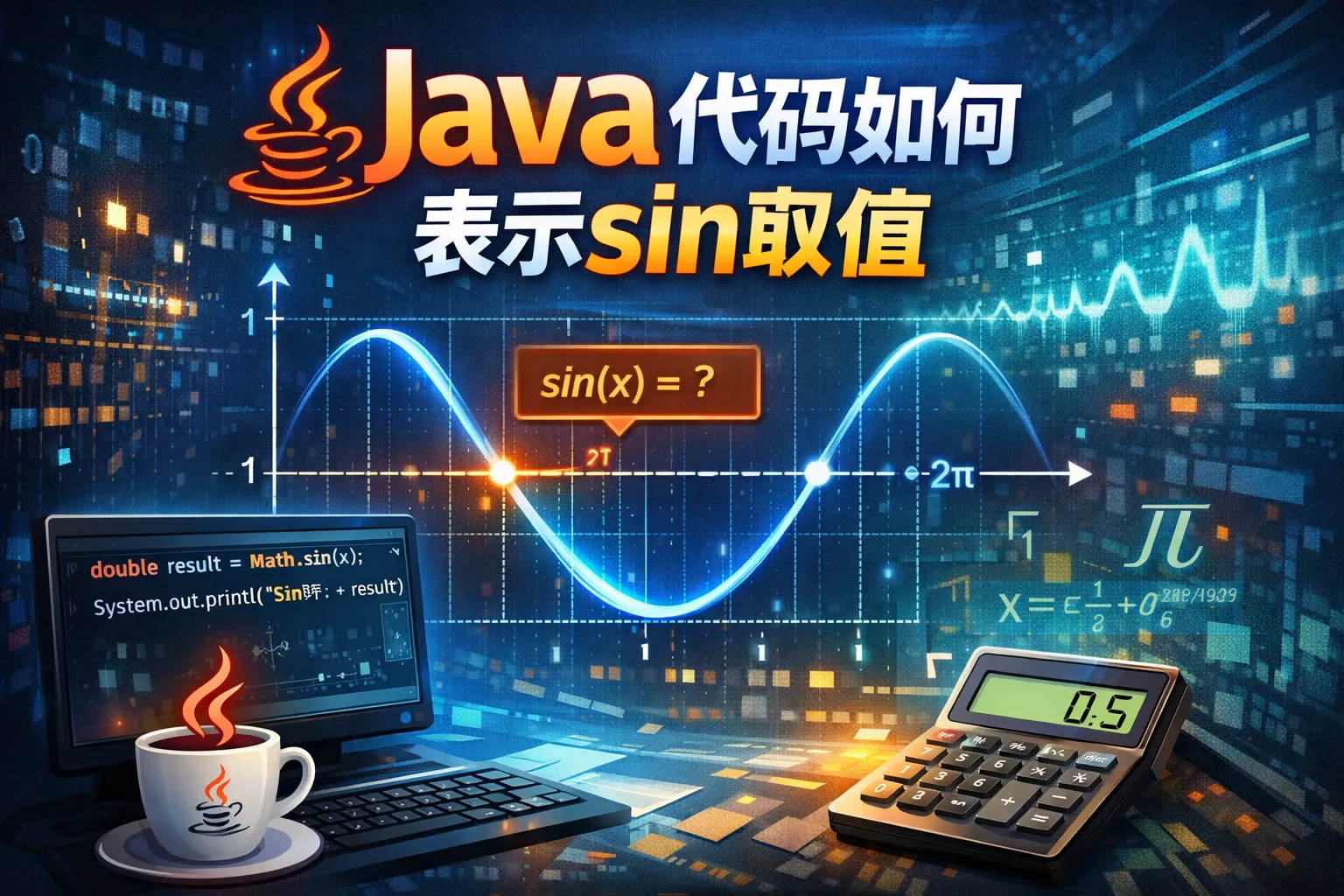 java代码如何表示sin取值