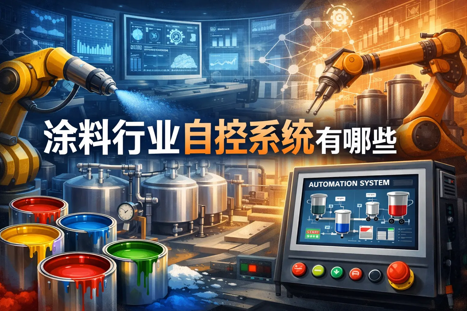 涂料行业自控系统有哪些