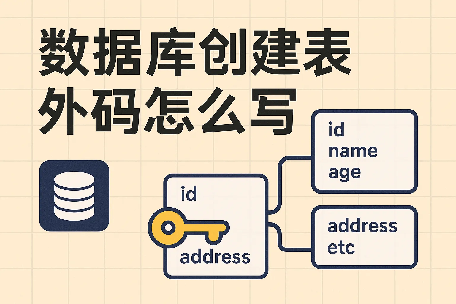 数据库创建表外码怎么写