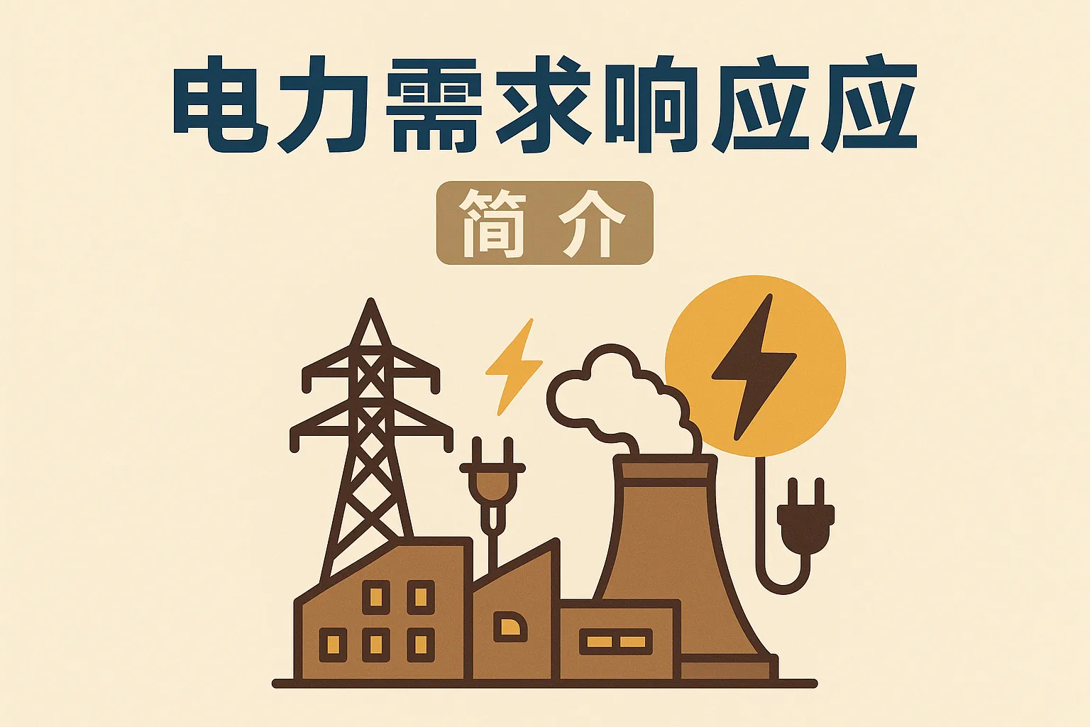 电力需求响应简介怎么写