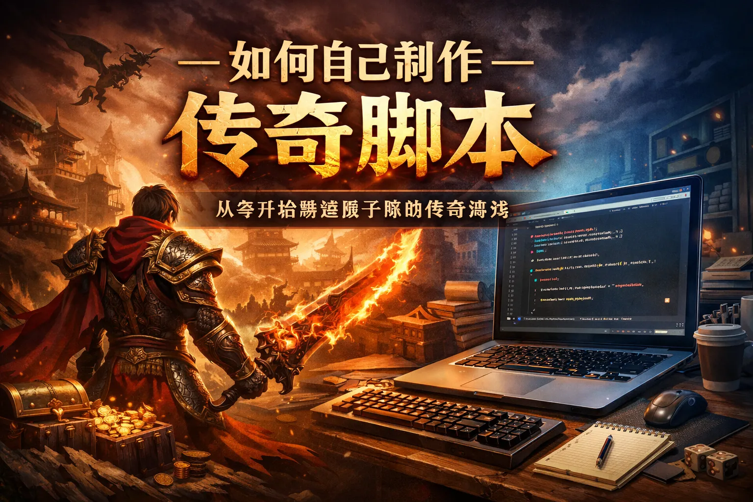如何自己制作传奇脚本
