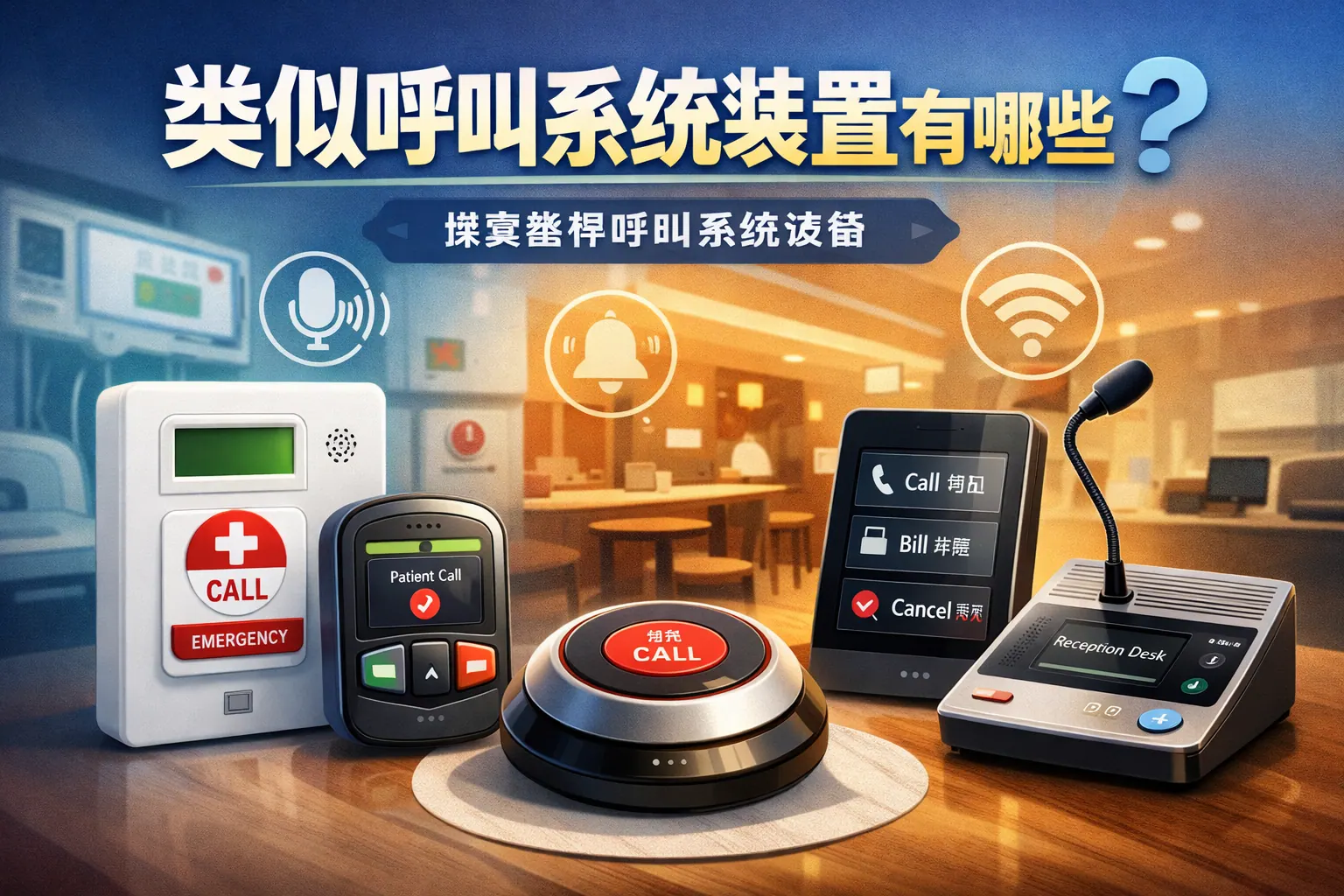 类似呼叫系统装置有哪些