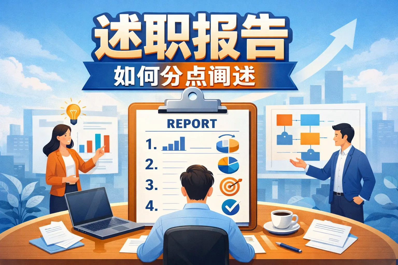 述职报告如何分点阐述