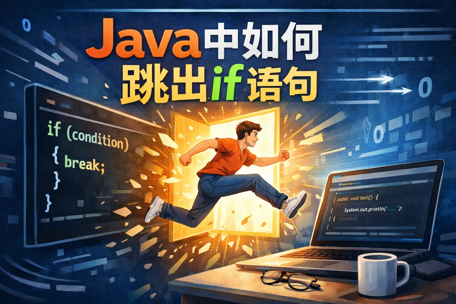 java中如何跳出if语句