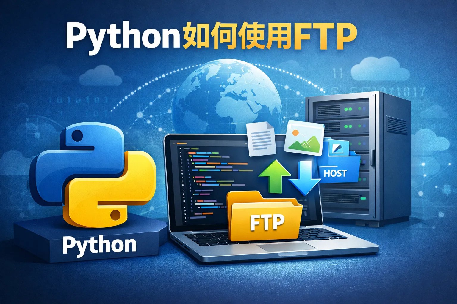 Python如何使用FTP