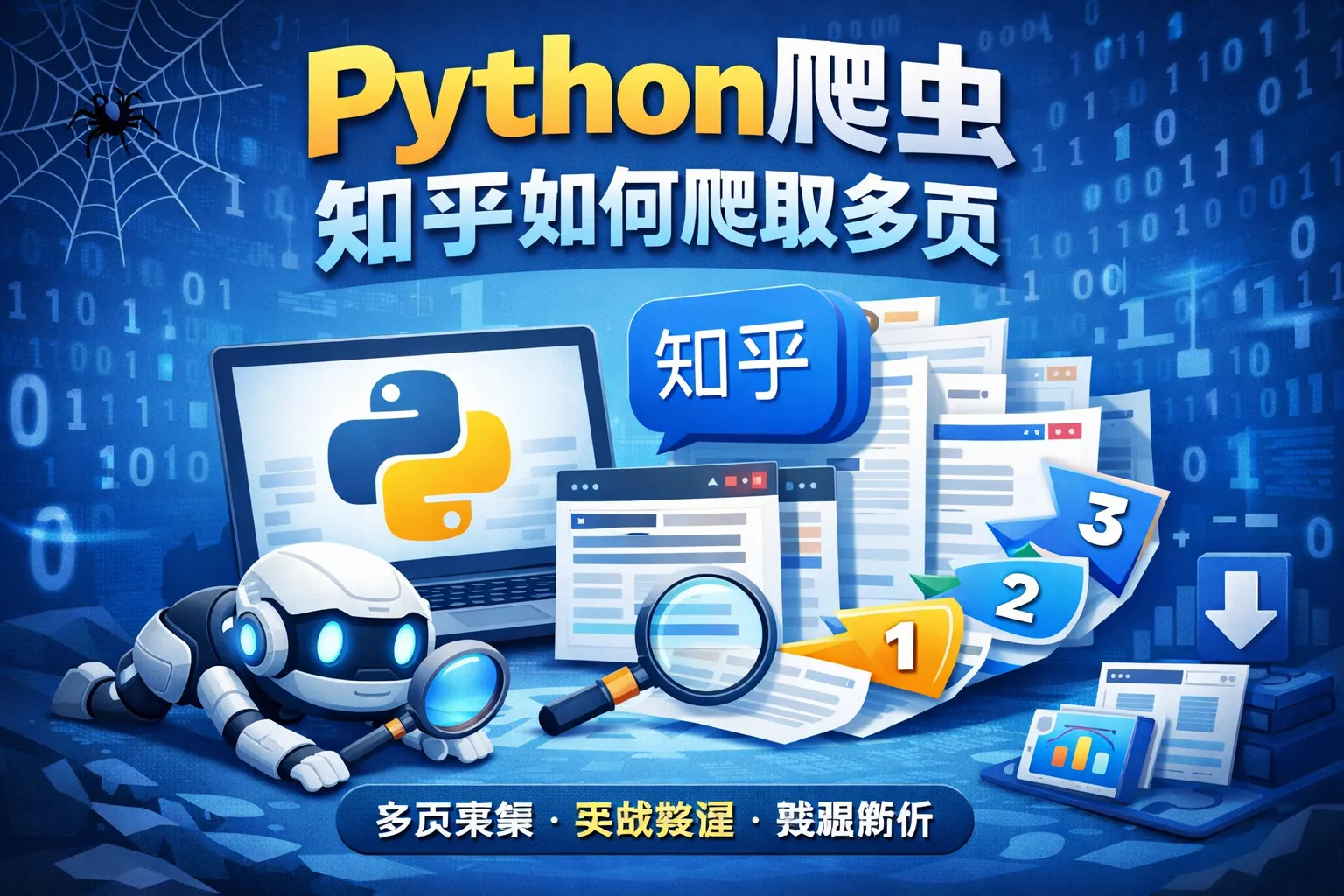 Python爬虫知乎如何爬取多页
