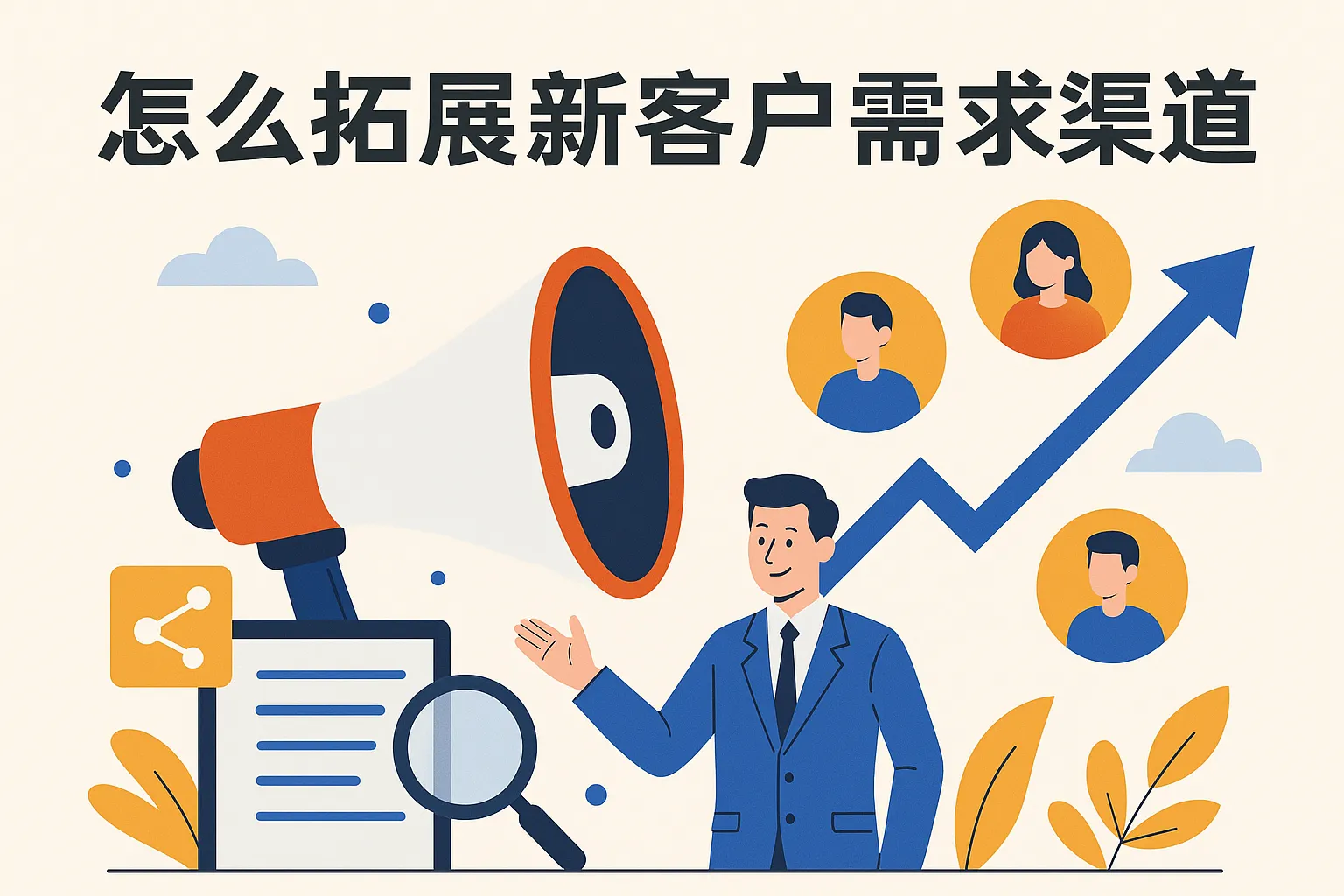 怎么拓展新客户需求渠道