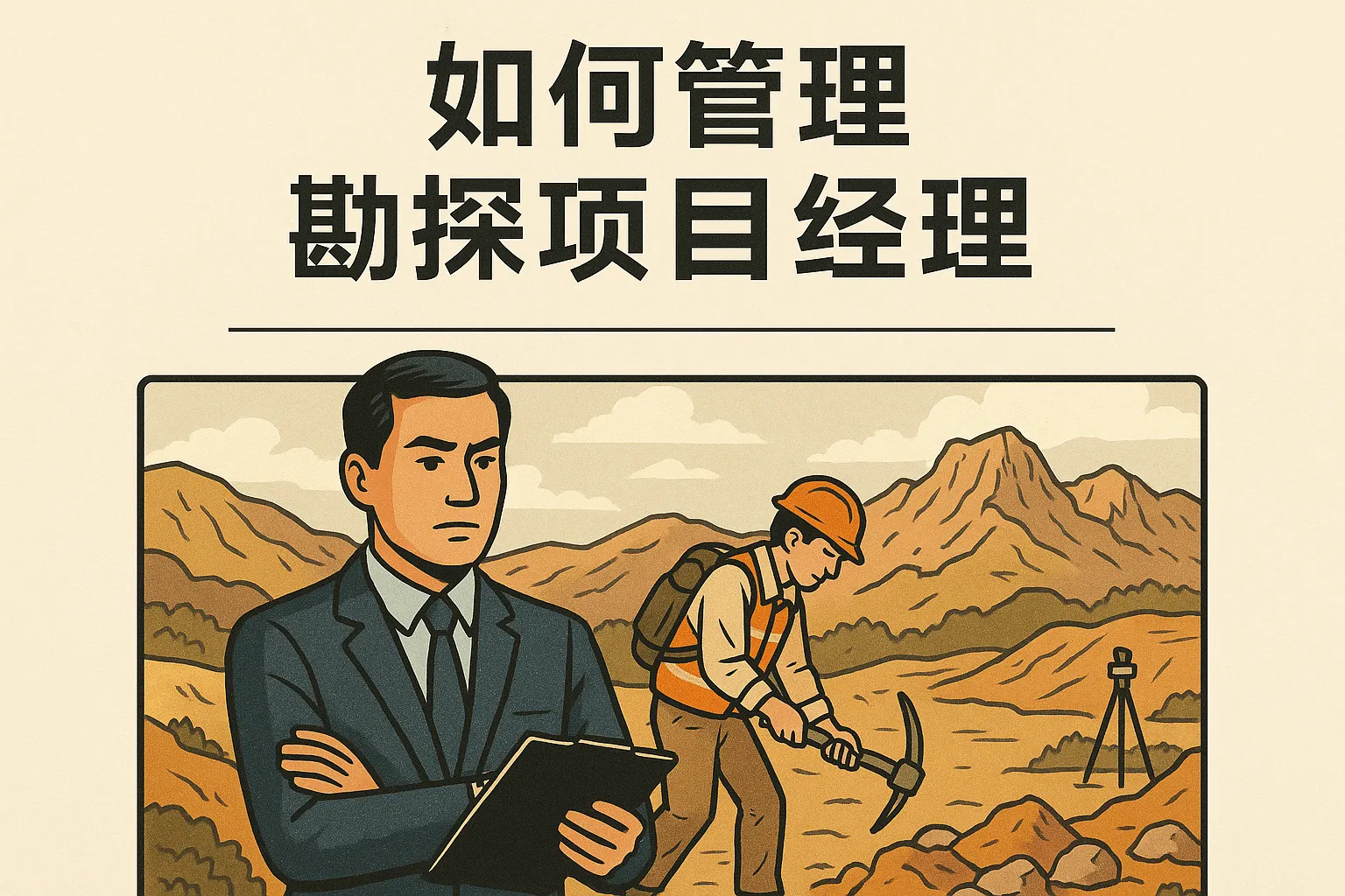 如何管理勘探项目经理
