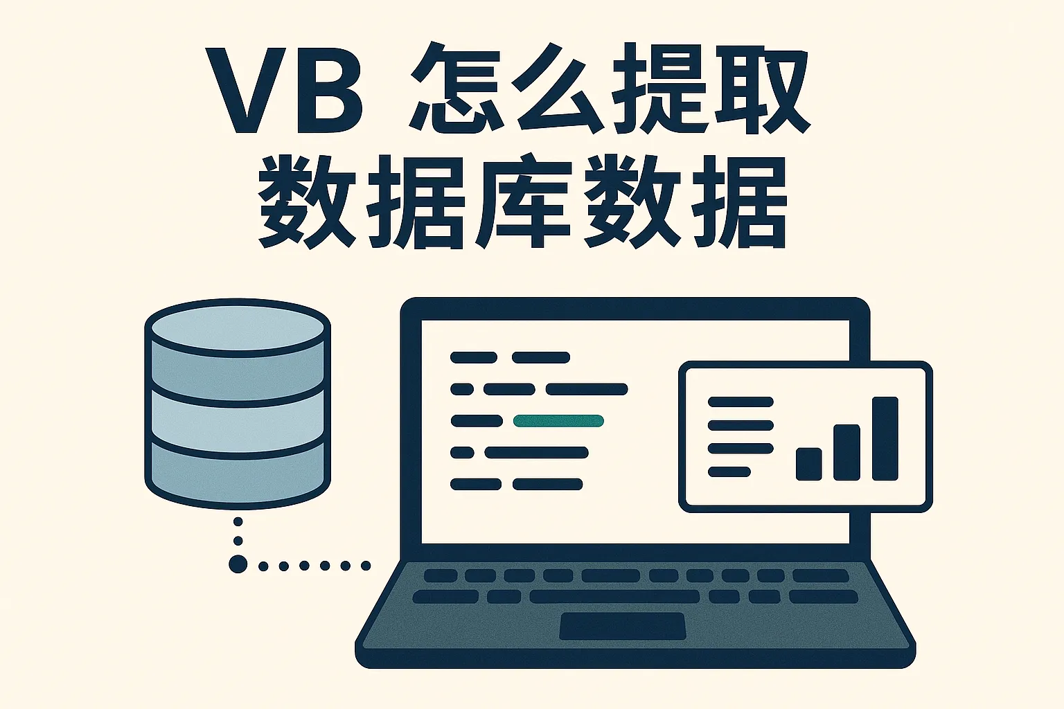 vb怎么提取数据库数据