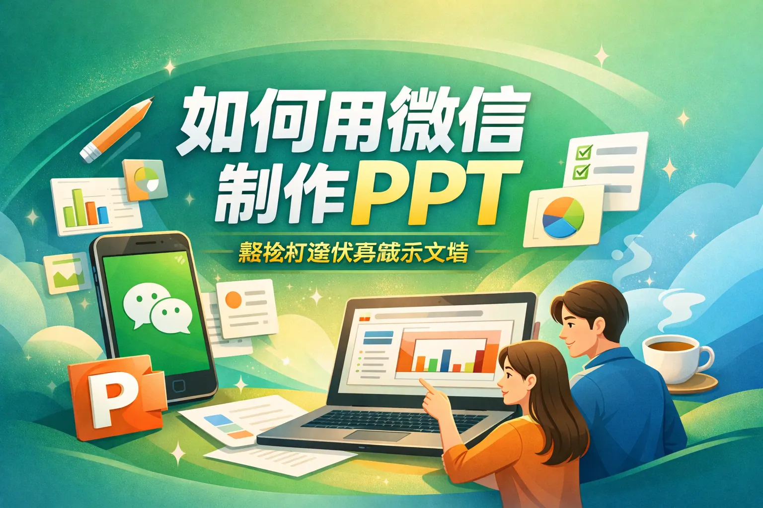 如何用微信制作ppt