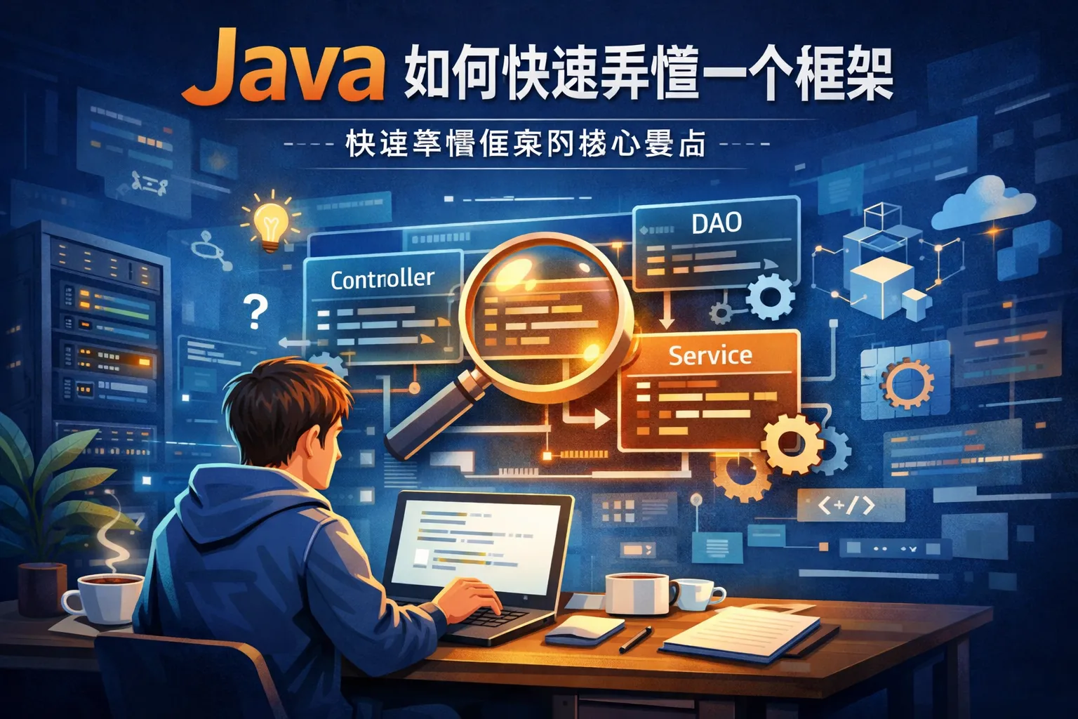java如何快速弄懂一个框架