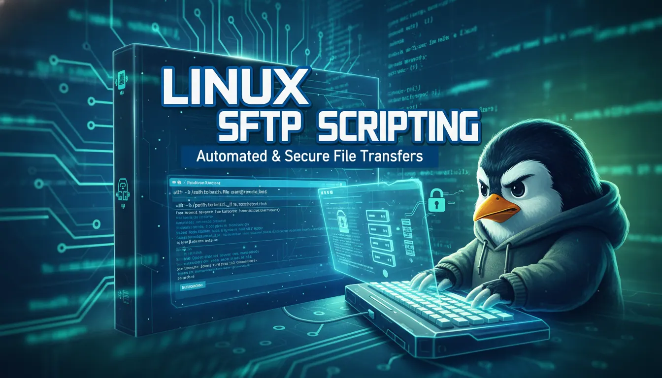 linux如何使用sftp脚本