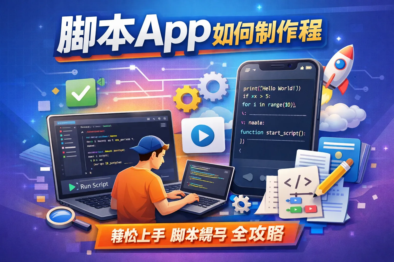 脚本app如何制作教程