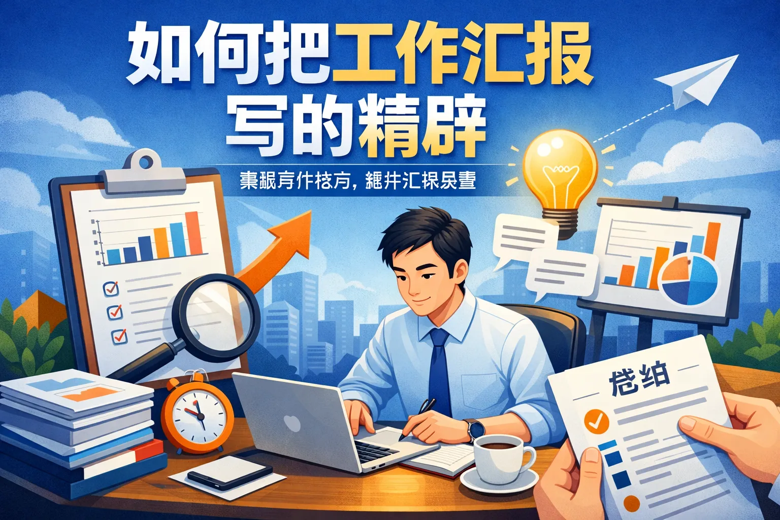 如何把工作汇报写的精辟