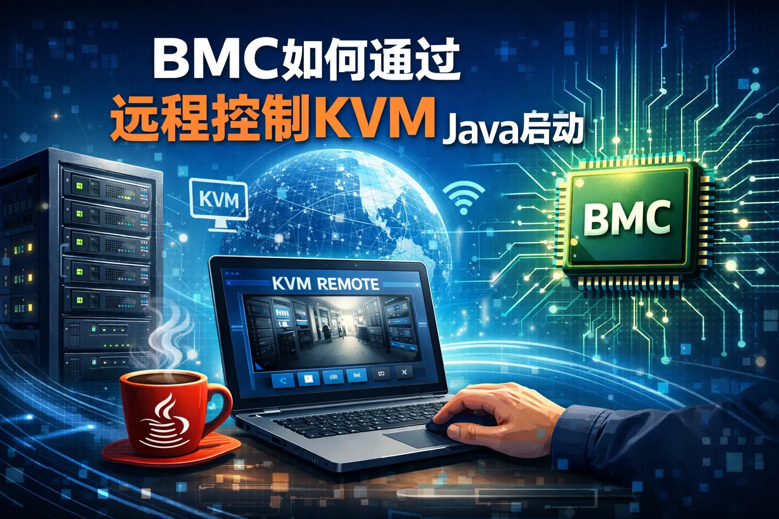 bmc如何通过远程控制kvm java启动