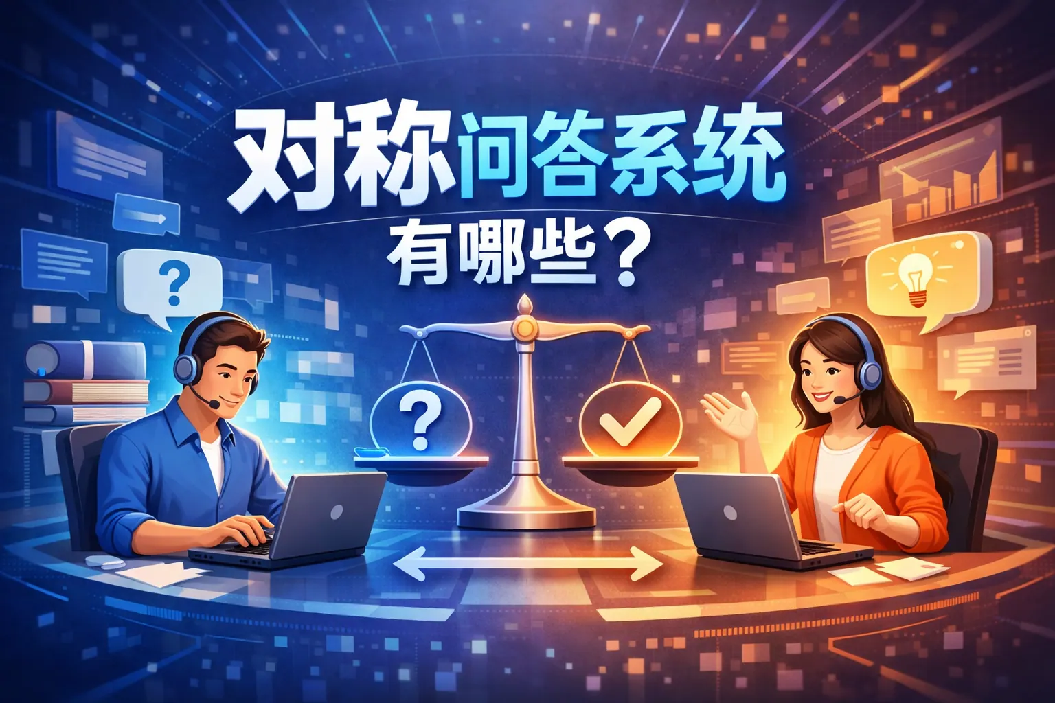 对称问答系统有哪些