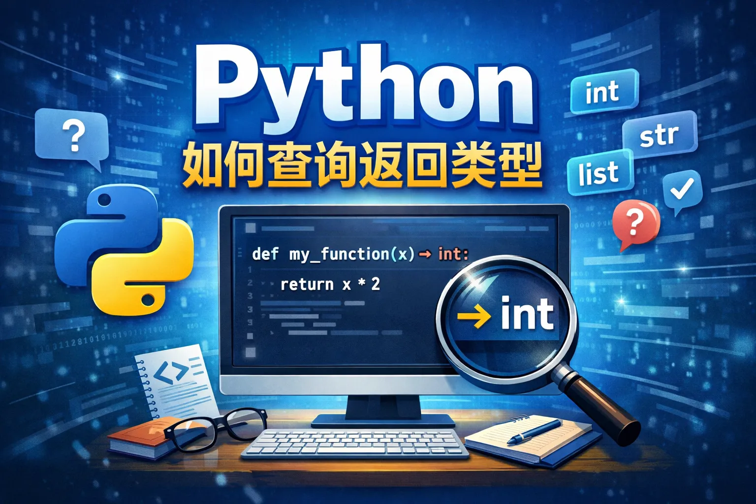 python如何查询返回类型