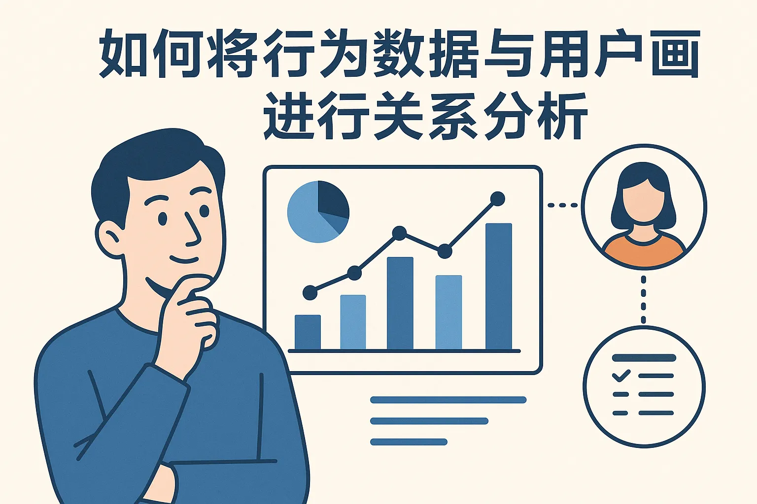 如何将行为数据与用户画像进行关联分析