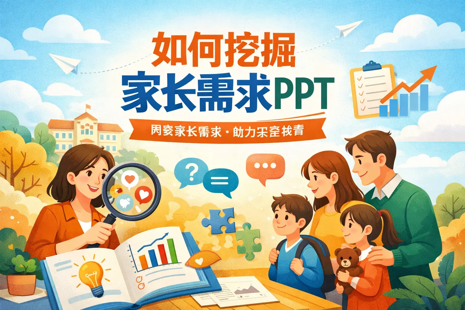 如何挖掘家长需求ppt