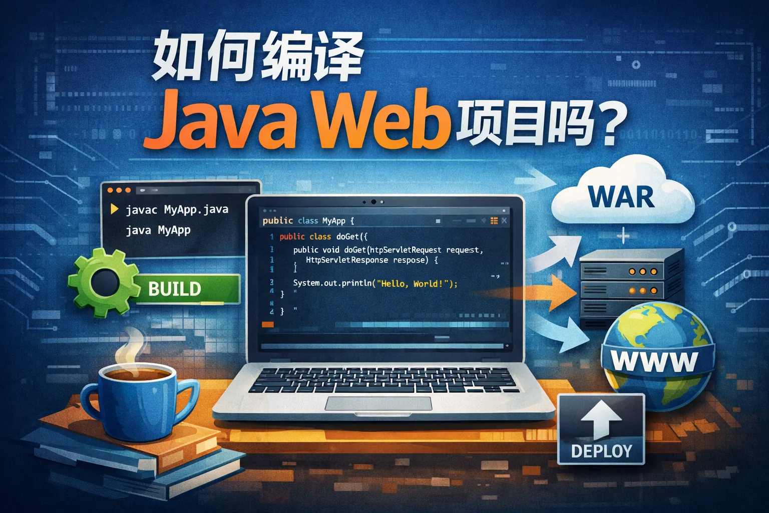 如何编译java web项目吗