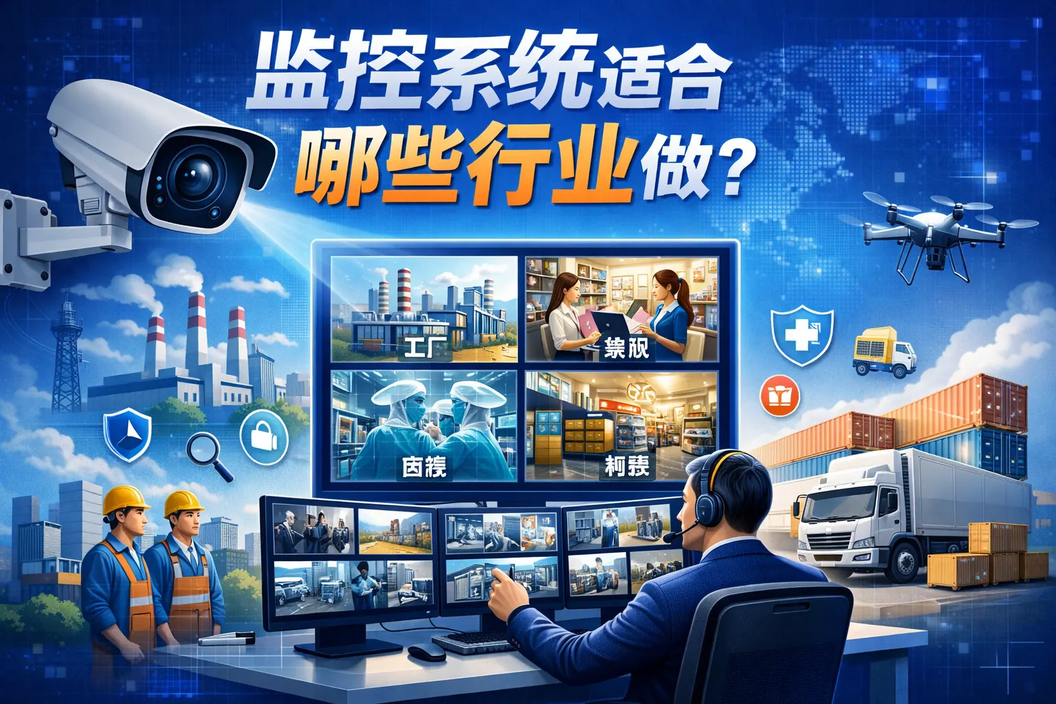 监控系统适合哪些行业做