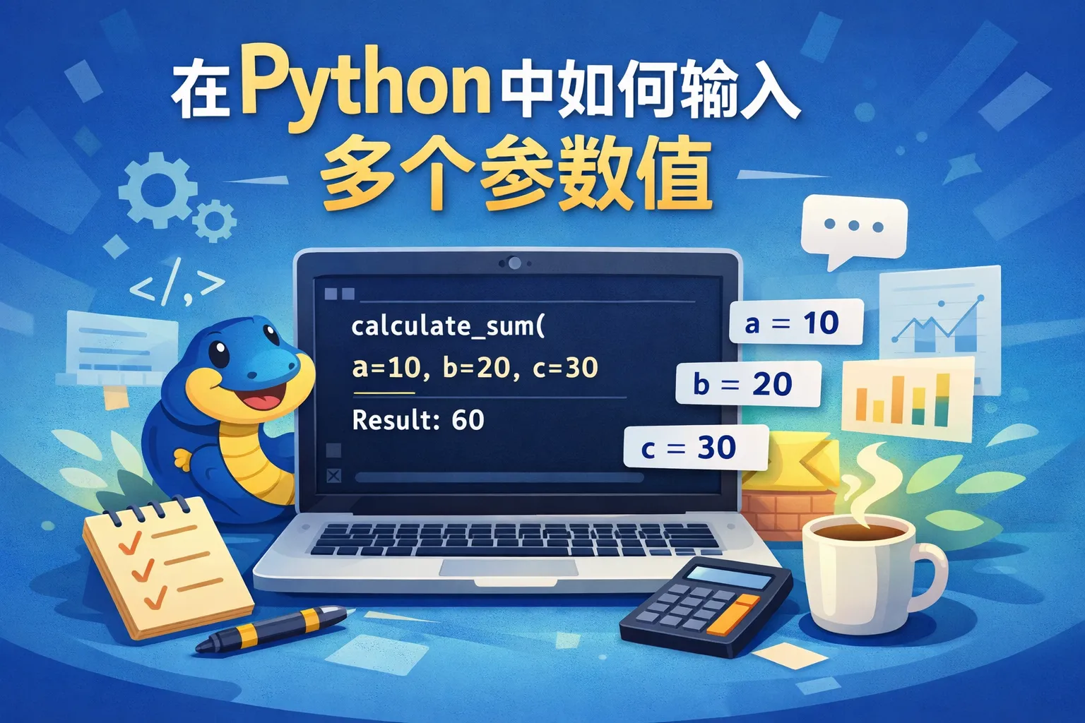 在python中如何输入多个参数值
