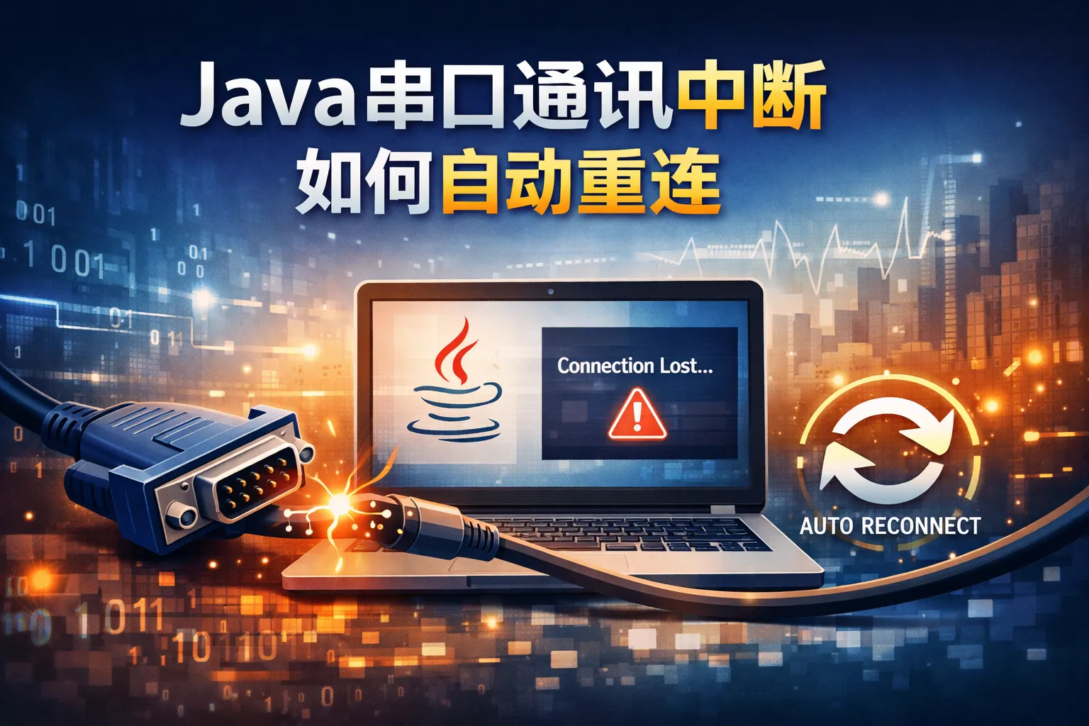 java串口通讯中断如何自动重连