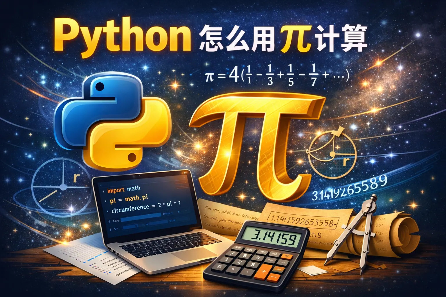python怎么用pi计算
