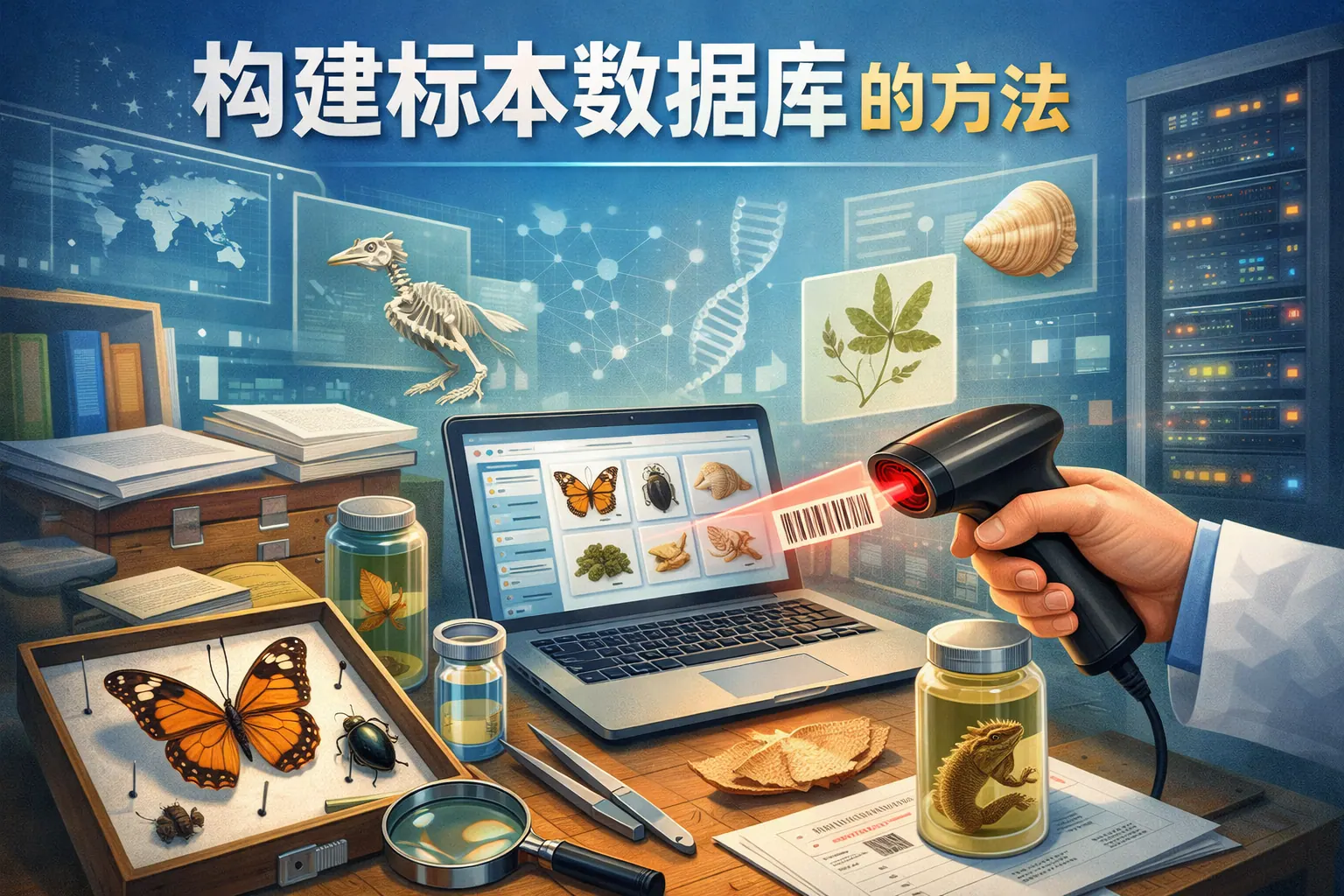 构建标本数据库的方法是