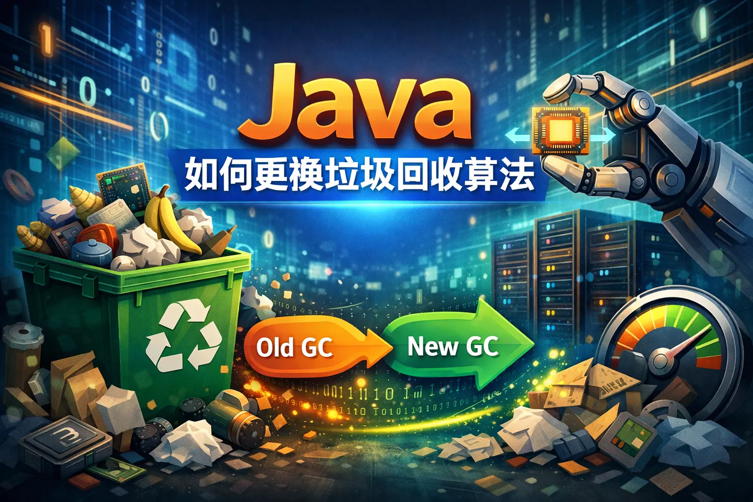 java如何更换垃圾回收算法