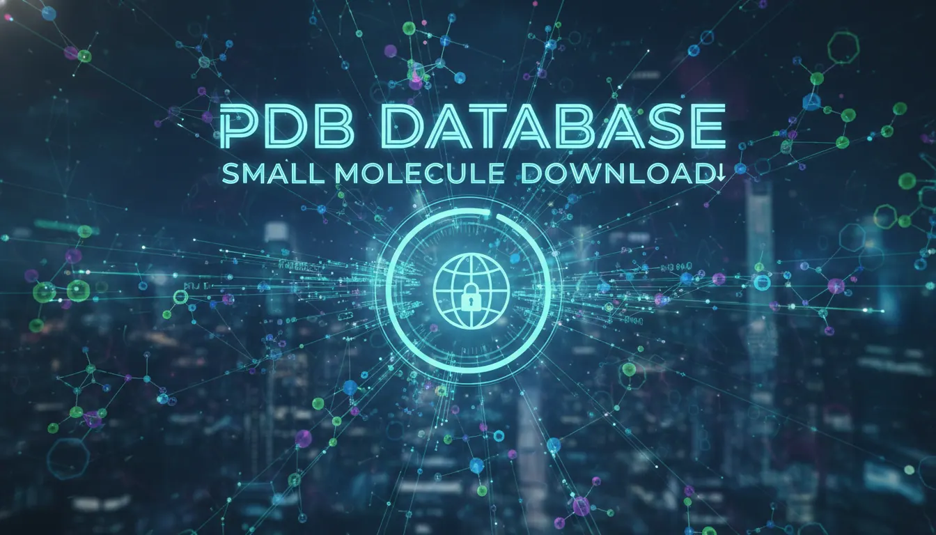 pdb数据库小分子怎么下载