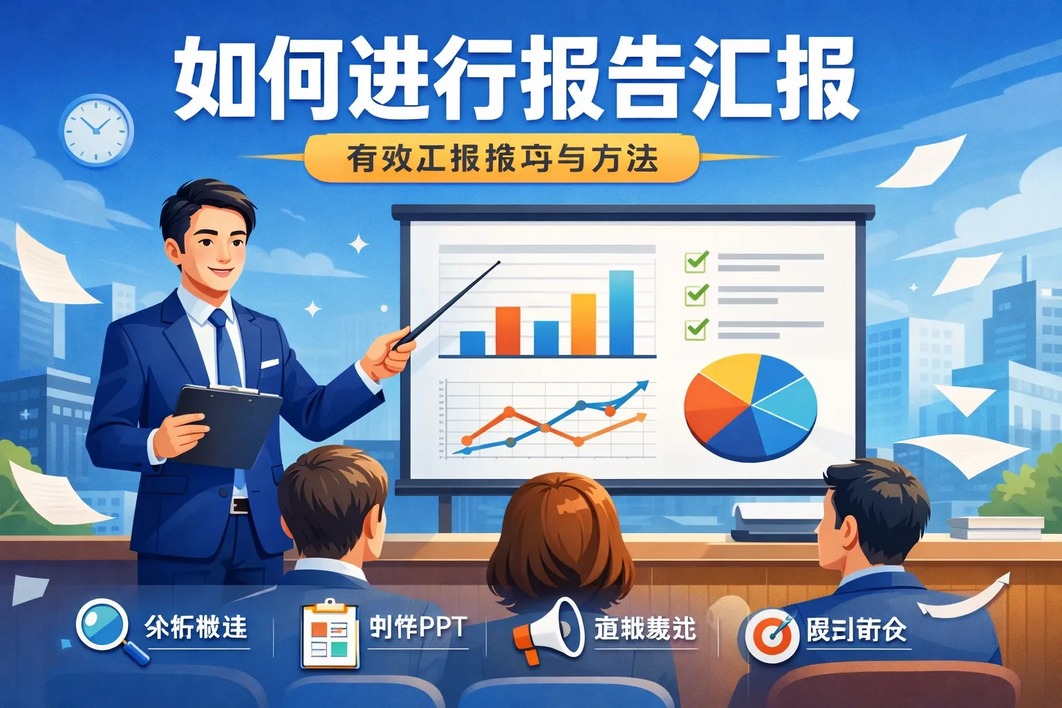 如何进行报告汇报