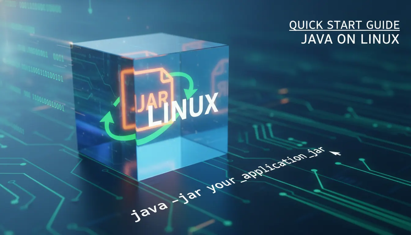 linux如何快速运行jar包