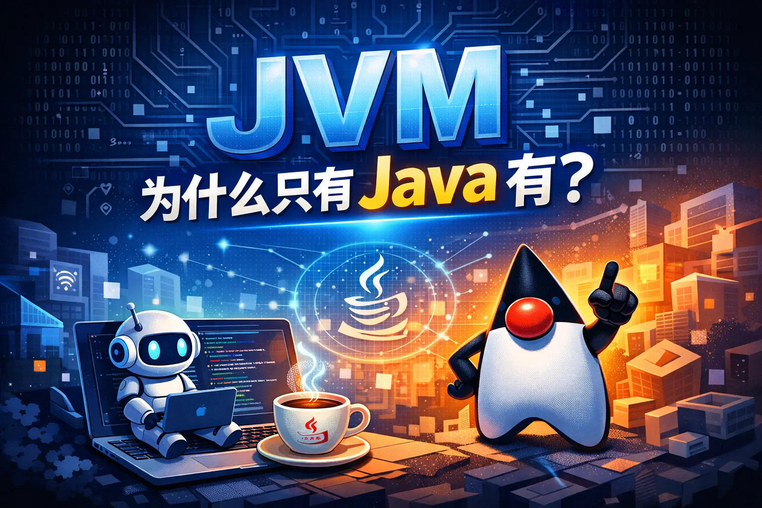 jvm为什么只有java有